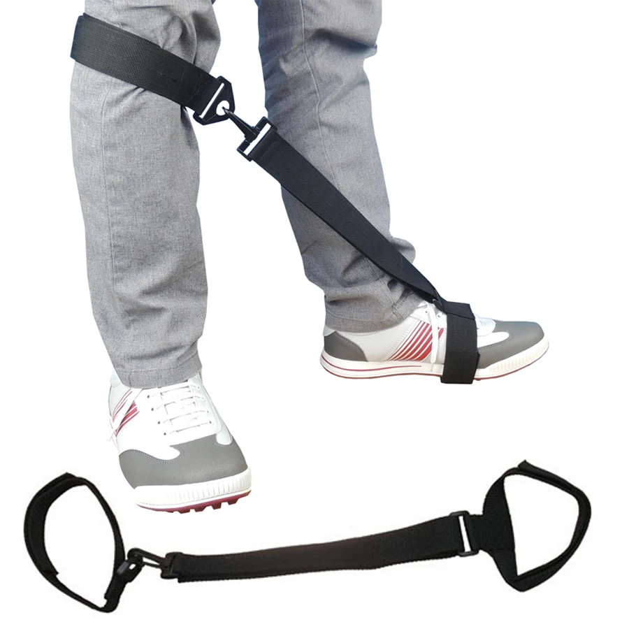 1Pcs Golf Swing Trainer Leg Correction Belt Training Aid Post Orthotics Strap Poster Corrector For Beginners | Спорт и развлечения