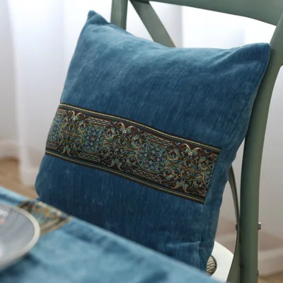 2018 Новый Винтажный чехол для подушки с вышивкой в европейском стиле домашний
