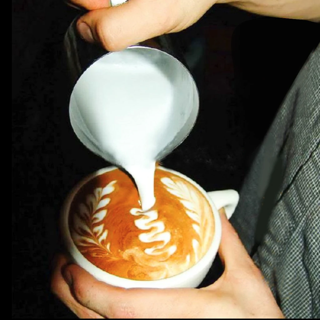

Kitchen Fantastic Stainless Steel Milk frothing jug Espresso Coffee Pitcher Barista Craft Coffee Latte Milk Frothing Jug Pitcher