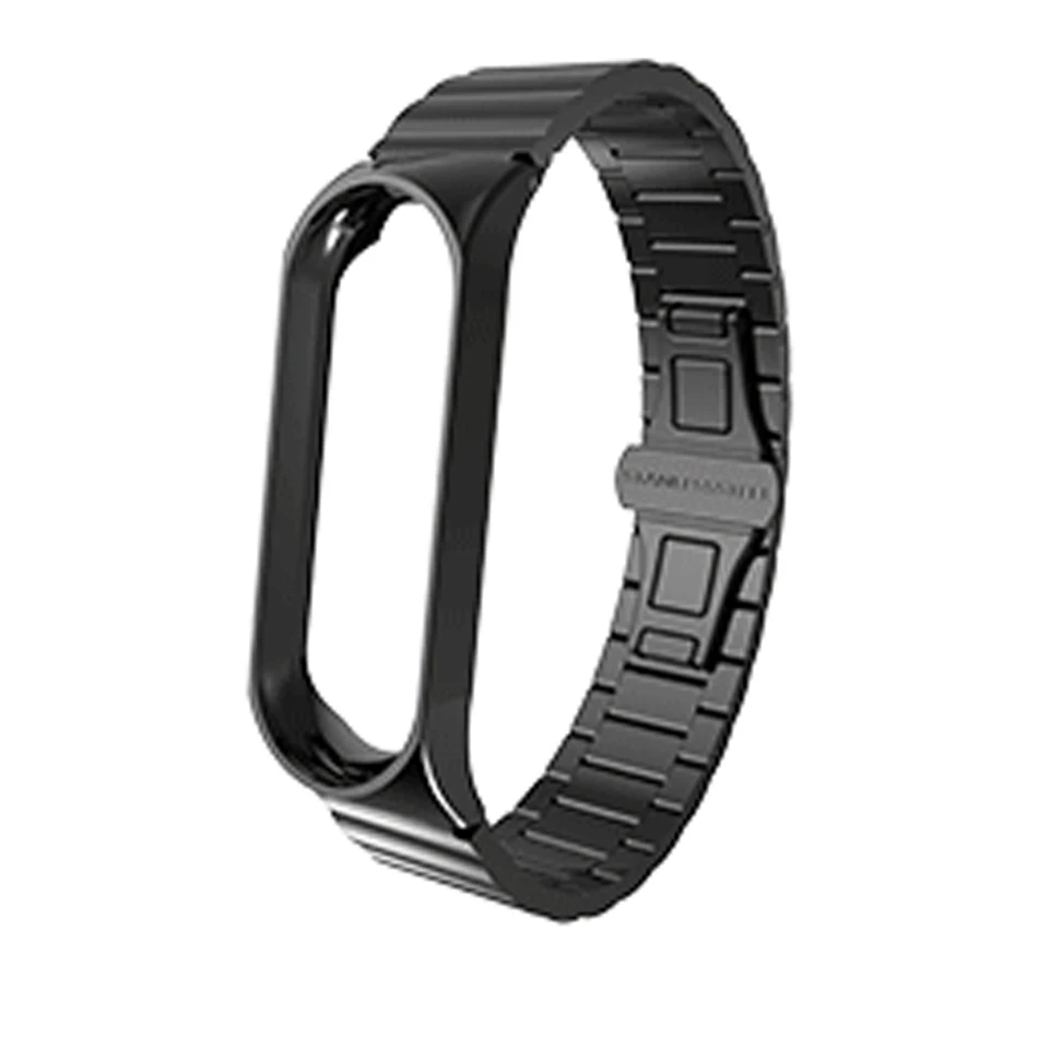 ZXJXWBTOP Metal Milanese Loop Stainless Steel For Mi Band 3 Bracelet Wrist Strap Xiaomi | Электроника
