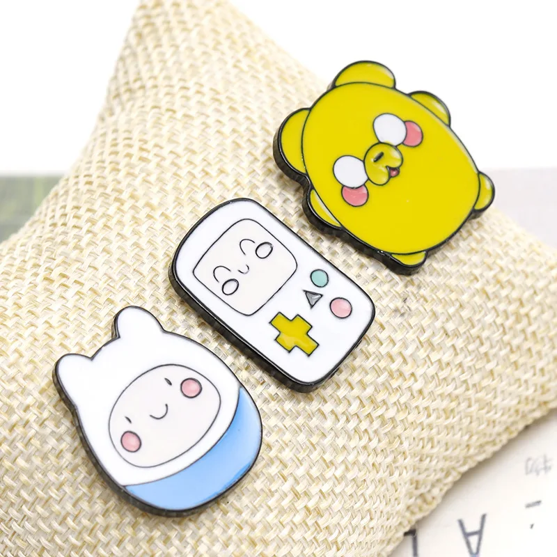 High Quality Adventure Time Bmofenenjieke Cartoon Brooch Badge Jewelry Good Friend Gift Wholesale | Украшения и аксессуары