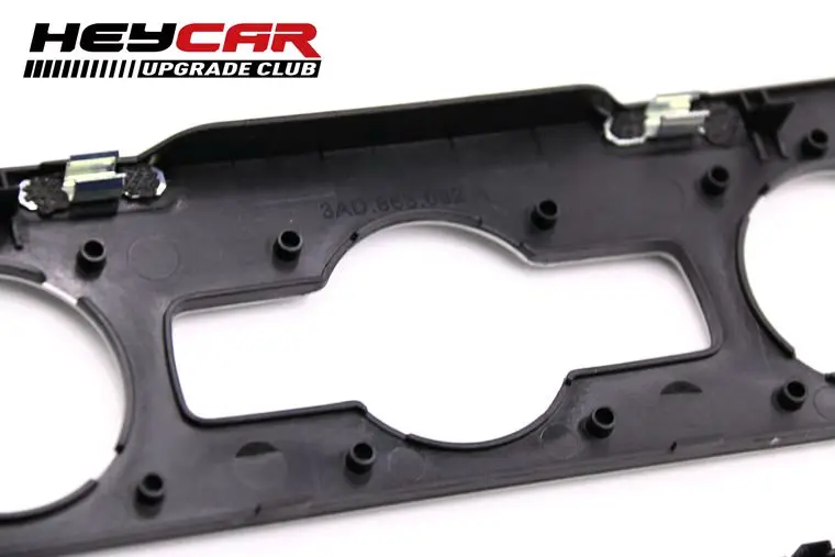 OEM для VW Passat B7 CC матовая алюминиевая Climatronic панель управления состоянием воздуха