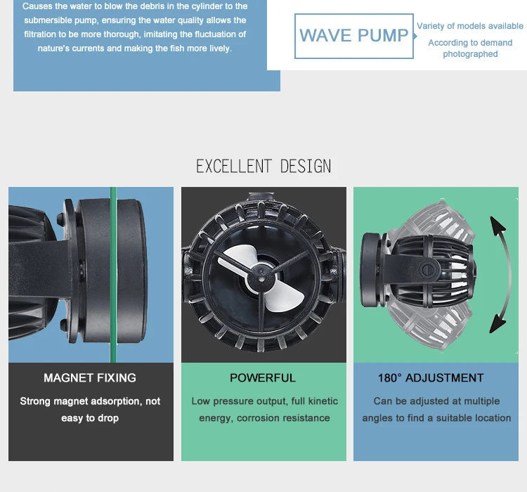 Jebao SW серии Wavemaker с умным контроллером крыльчатки насос для рифов морских рыб водоёмы RW Новая версия обновления# SW2 SW4 SW8 SW15