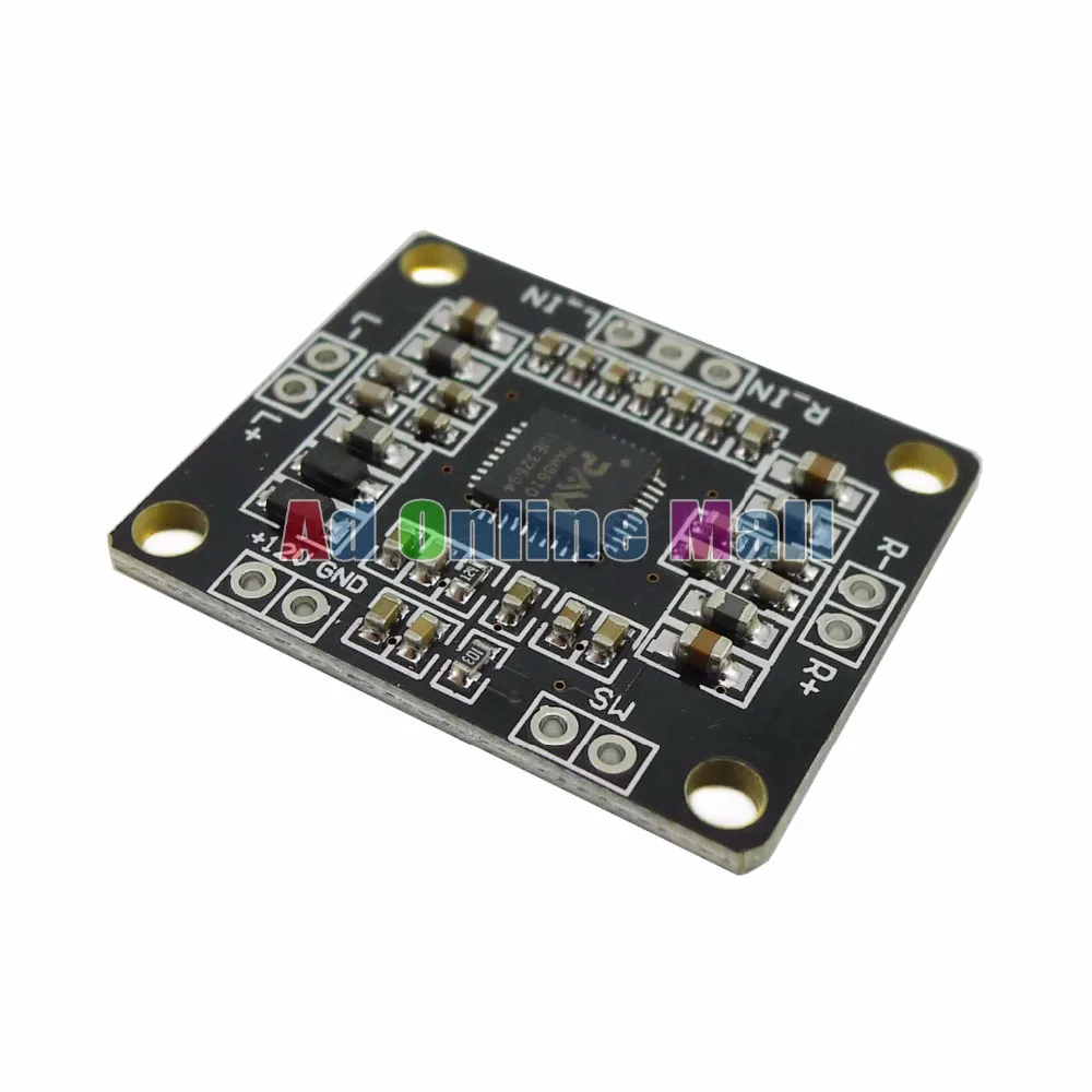12V PAM8610 2*15W двухканальный стерео класс цифровой усилитель плата