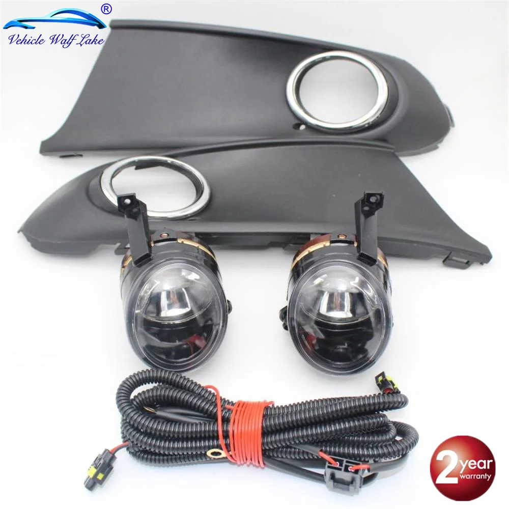 Для VW Polo Vento седан 2011 2012 2013 2014 2015 2016 спереди Галогенные Противотуманные светильник
