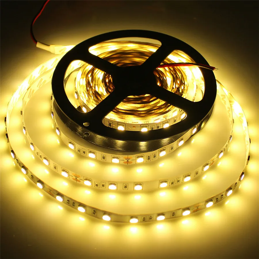 Светодиодная ленсветильник 5050 SMD 5 м 24 В неводонепроницаемая лента RGB с 44 кнопками