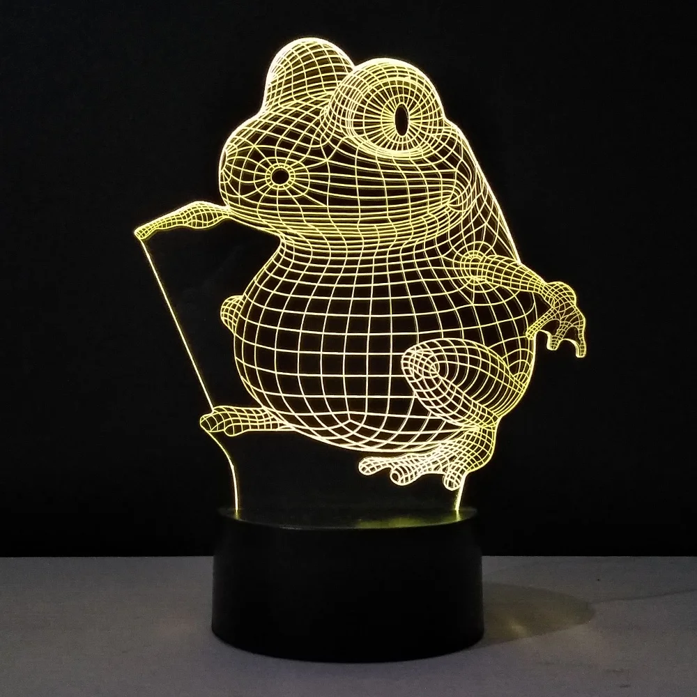 3D luces led decoracion lampada 7 цветов сменный Ночной свет светильник ing lamp lamparas Indoor Veilleuse nightlamp