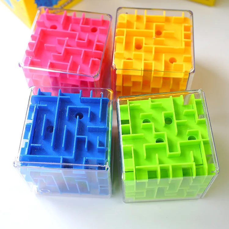 8x8x8 см забавные 3D волшебный куб игрушка лабиринт детская игра головоломка