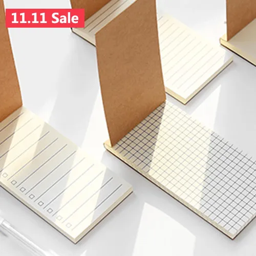 Pocket Kraft Paper Memo Pad Notepad Stationery Scrapbooking Notes To Do List Tear Checklist Note | Канцтовары для офиса и дома