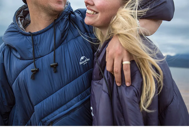 Naturehike Noke Портативный Кемпинг одеяло Открытый Теплый кемпинг спальный мешок Путешествия мужская и женская одежда плащи