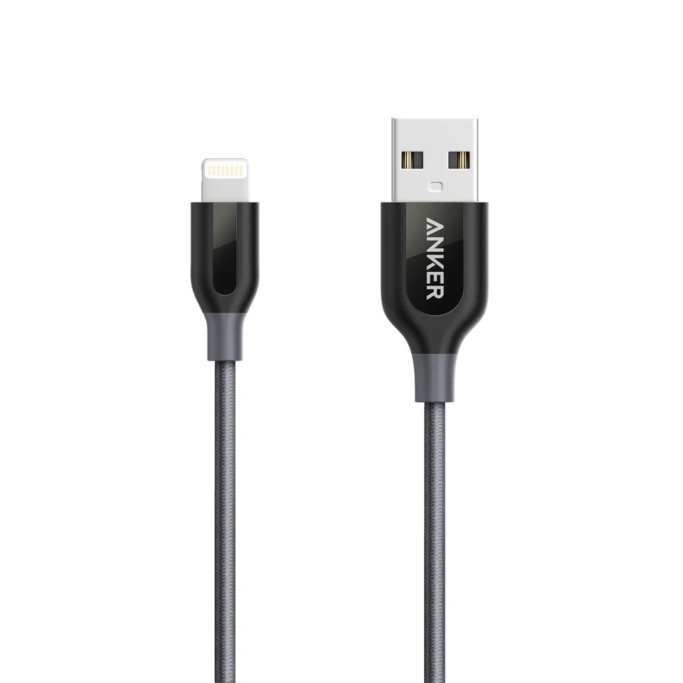 Anker for iPhone Cable PowerLine Plus Lightning to USB 2A Fast Charging Sync 7 3ft 90cm [A8121] | Мобильные телефоны и