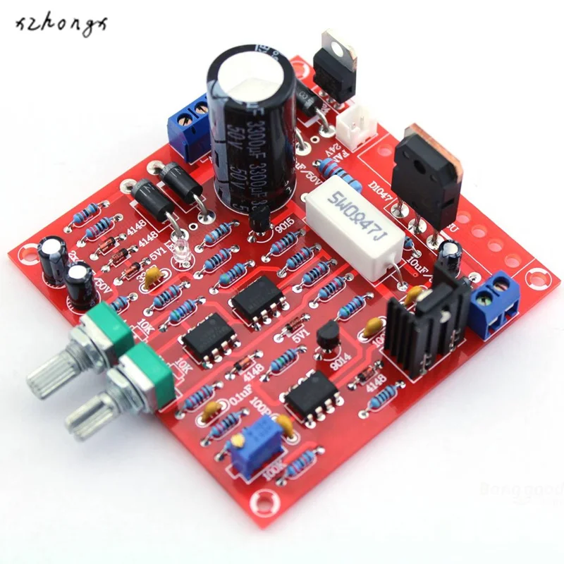 

0-30V 2mA-3A Adjustable DC Regulated Power Supply DIY Kit Short Circuit Current Limiting Protection For SchoolEducation Lab