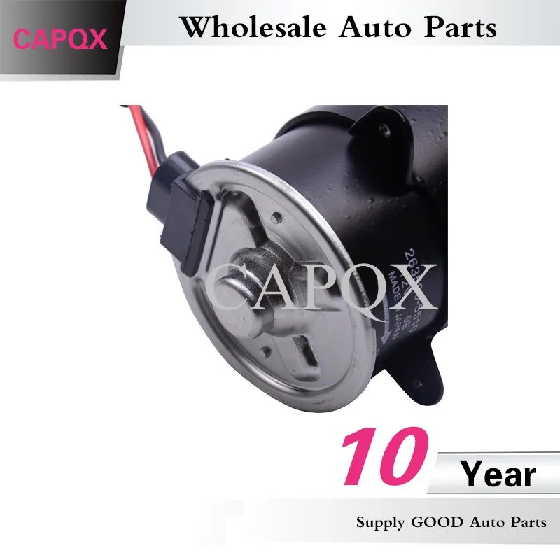 CAPQX радиатор вентилятор охлаждения двигателя 19030-RAA-A01 для CRV 2007-2011, ACCORD 2003-2007 CM4 CM5 CM6 ODYSSEY RB1 2005-2008
