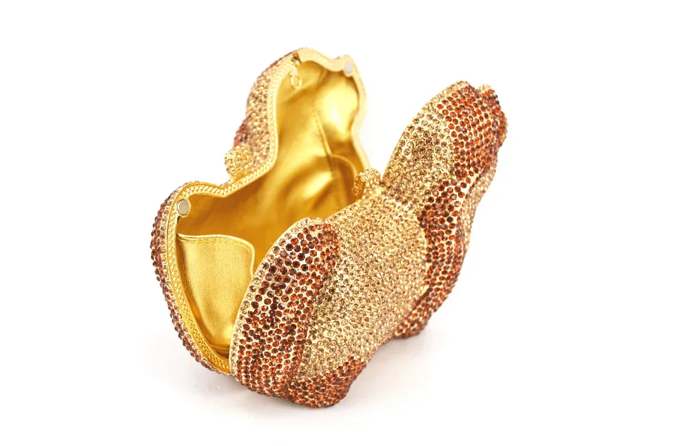 Модная дизайнерская вечерняя сумочка с кристаллами для собак женские вечерние