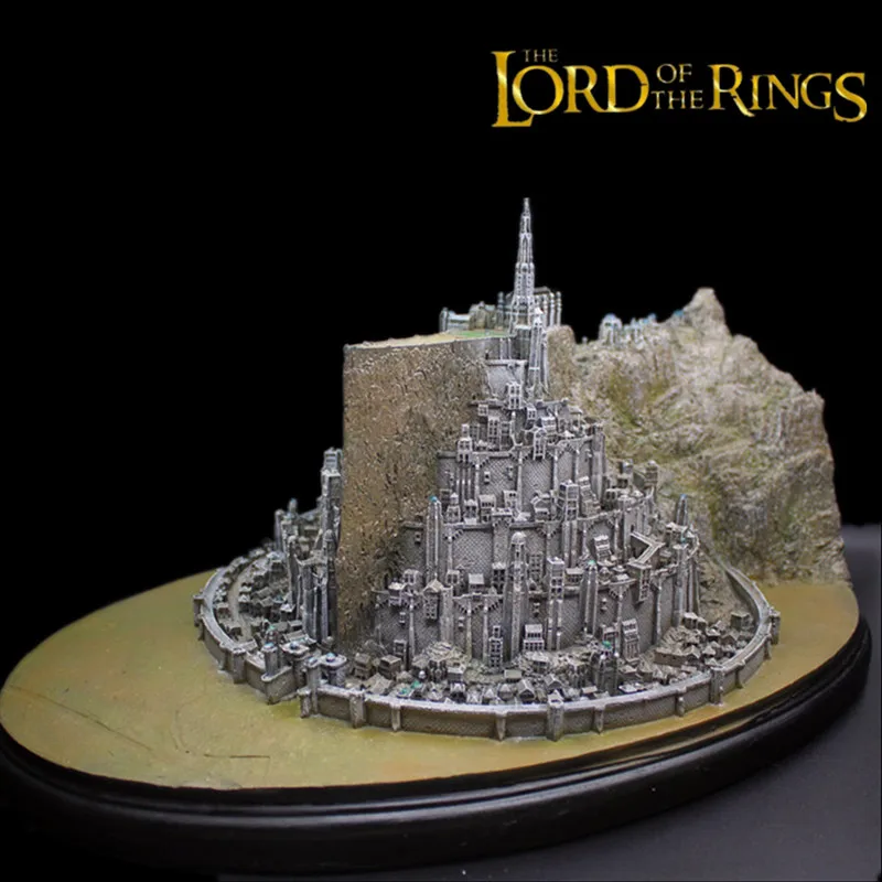 Weta Реплика LOTR Minas Tirith City модель Gondor столица Белый город Хоббит
