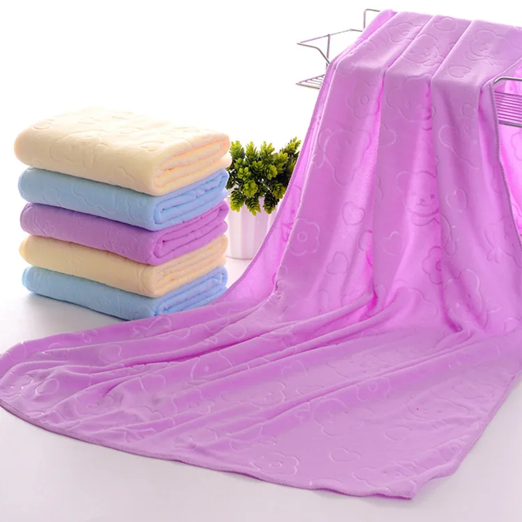 Adult Beach Towel 70*140 Pure Water Absorbing One Multi-purpose Thin Soft Air Permeable | Дом и сад
