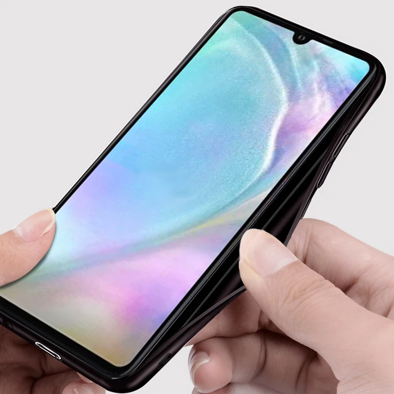 Защитный чехол для huawei P30 Pro из искусственной кожи для бизнес-задней крышки, Силиконовый противоударный чехол MOFi, чехол P30 lite p30pro, чехол s