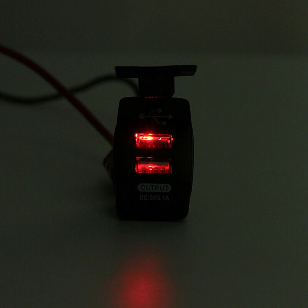 SOONHUA Универсальный светодиодный двухпортовый 2 USB 5V 3.1A автомобильное зарядное устройство гнездо адаптера питание прикуриватель автомобильные зарядные устройства