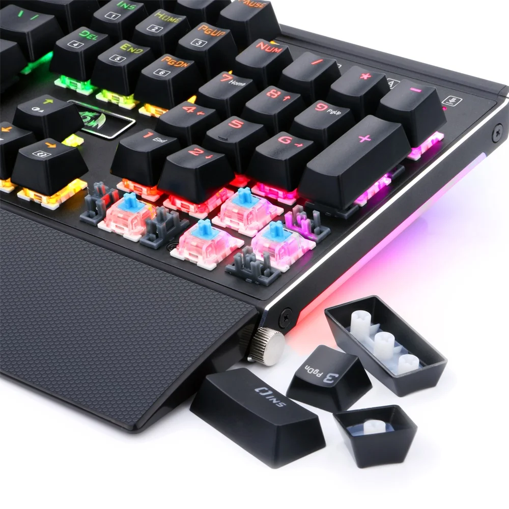 Светодиодный переключатель Redragon K567 RAHU RGB с подсветкой 104 клавиши Механическая