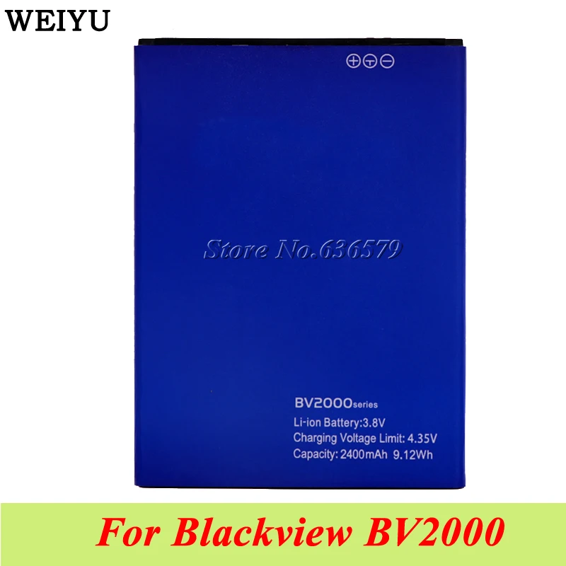 

10PCS/LOT For Blackview BV2000 Battery for Blackview BV2000S 2400mAh High Quality