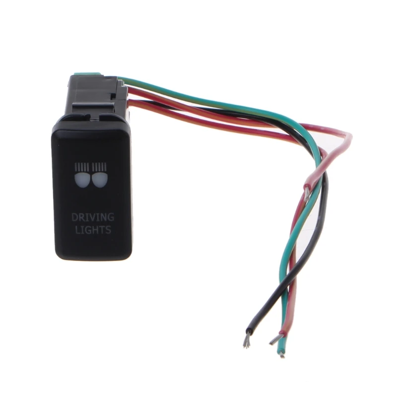 12-24 в лазерный кнопочный тумблер переключатель Светодиодная панель освещения