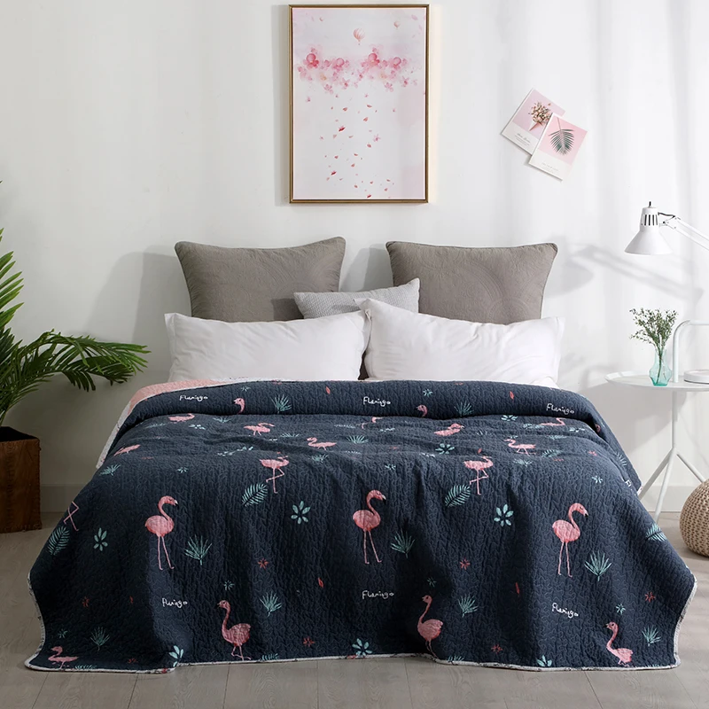 Пододеяльник набор покрывал Твин/Полный/Королева Размер промытое хлопковое