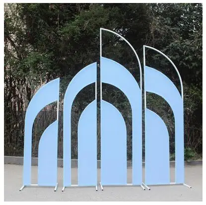 small size four set Стиль Свадебные реквизиты звезда авеню Свадебная церемония пара входит в дверь Т этап дорога ведущий Арка отель приветственная арка - Цвет: small size four set
