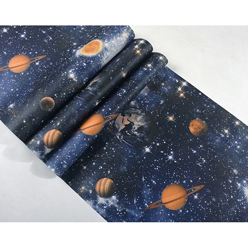 2019 лучшие продажи 3d Вселенная Звездные обои небо потолочная настенная бумага