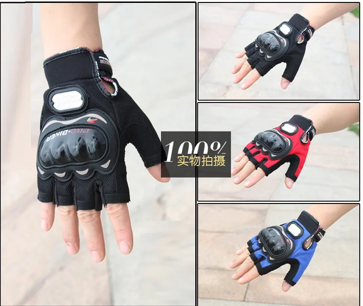 Качественные модные новые мотоциклетные гоночные перчатки с открытыми пальцами