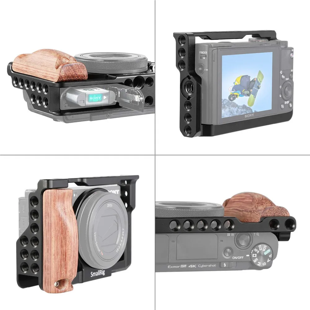 Клетка SmallRig для цифровой зеркальной камеры Sony RX100 III IV V M3/M4/M5 клетка с