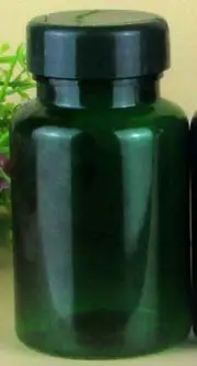 Green 100 шт 120cc ПЭТ контейнеры для лекарств, капсулы/таблетки/порошок/витамин пластиковые бутылки 120 мл синий/зеленый/янтарный цвета флип крышки - Цвет: Green