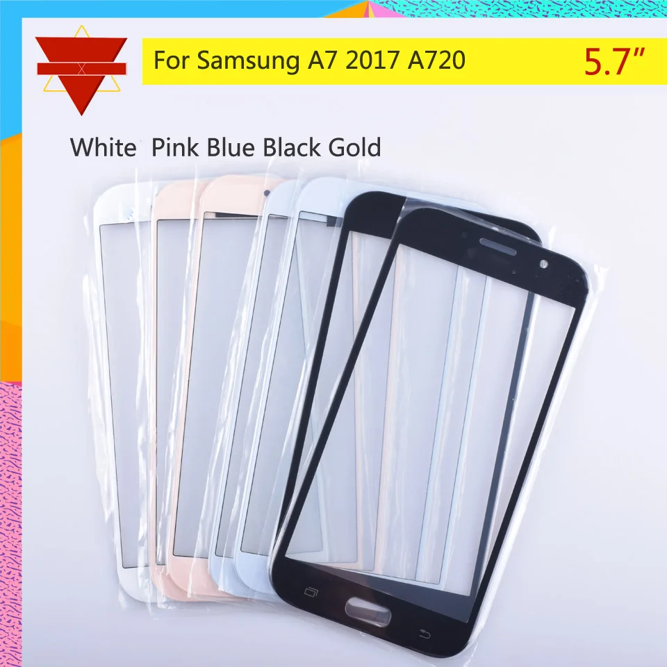 Сенсорный экран для Samsung Galaxy A7 2017 A720 A720M SM A720F A720F/DS сенсорный стекло передней