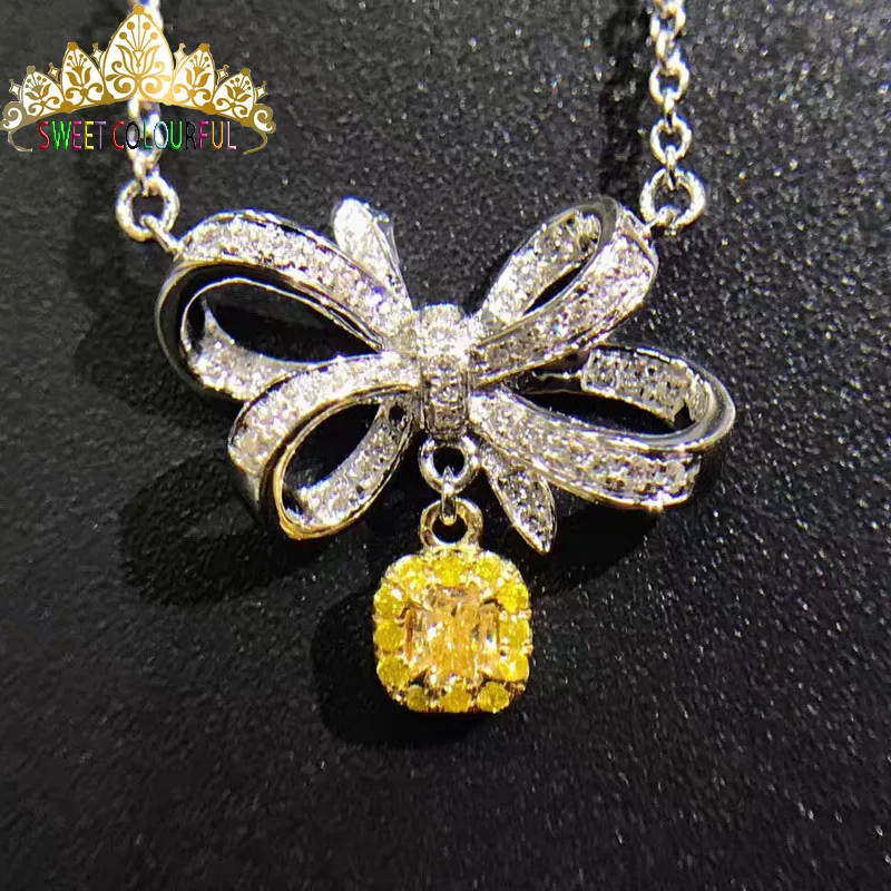 1 карат ct обручальное желтое кольцо с бриллиантом Moissanite подлинное 18K 750 Белое