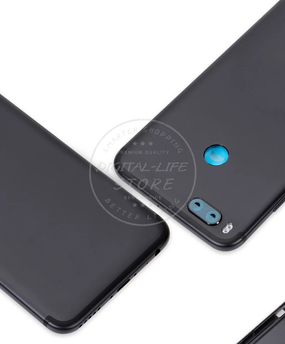 Для Xiaomi Mi A1 Задняя крышка батареи для Xiaomi Mi A1 Задняя Дверь Корпус Запасные части+ Кнопка громкости+ камера Стекло Объектив