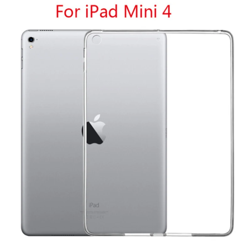 Чехол для iPad, чехол для планшета 6-го поколения для iPad 9,7, Роскошный прозрачный кремний чехол для iPad 9,7