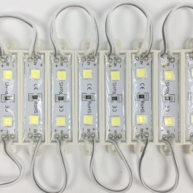 Светодиодный светильник, модуль для вывески, буквы канала, DC12V SMD4040, 2 светодиодный, 36 мм* 9 мм, без отверстия для установки, 3 м, лента и установка клея