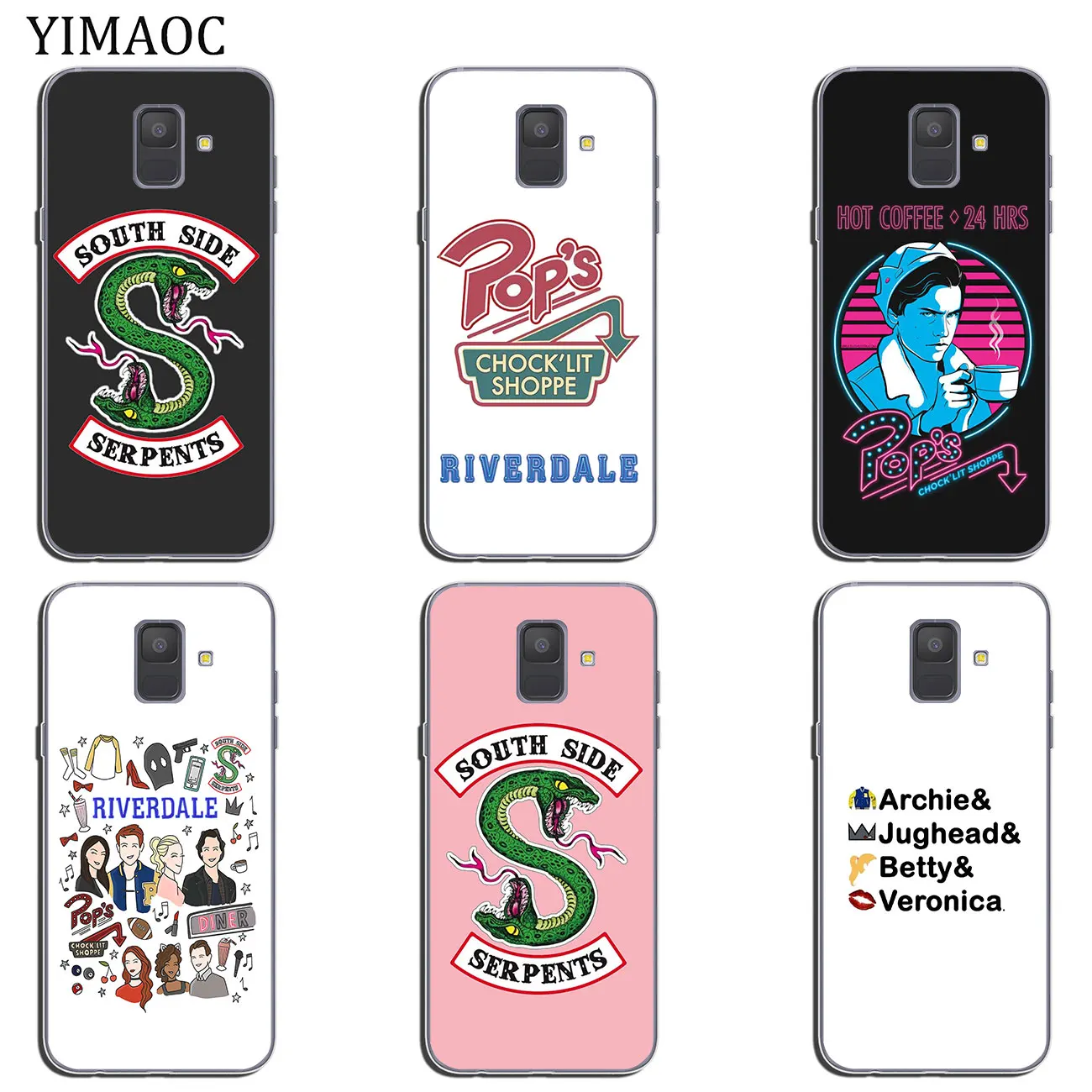 Ханука "South Side serpents" мягкий чехол для samsung Galaxy J8 J3 J4 J5 J6 J7 Duo A2 Core A5 A9 A8 A7 A6 плюс