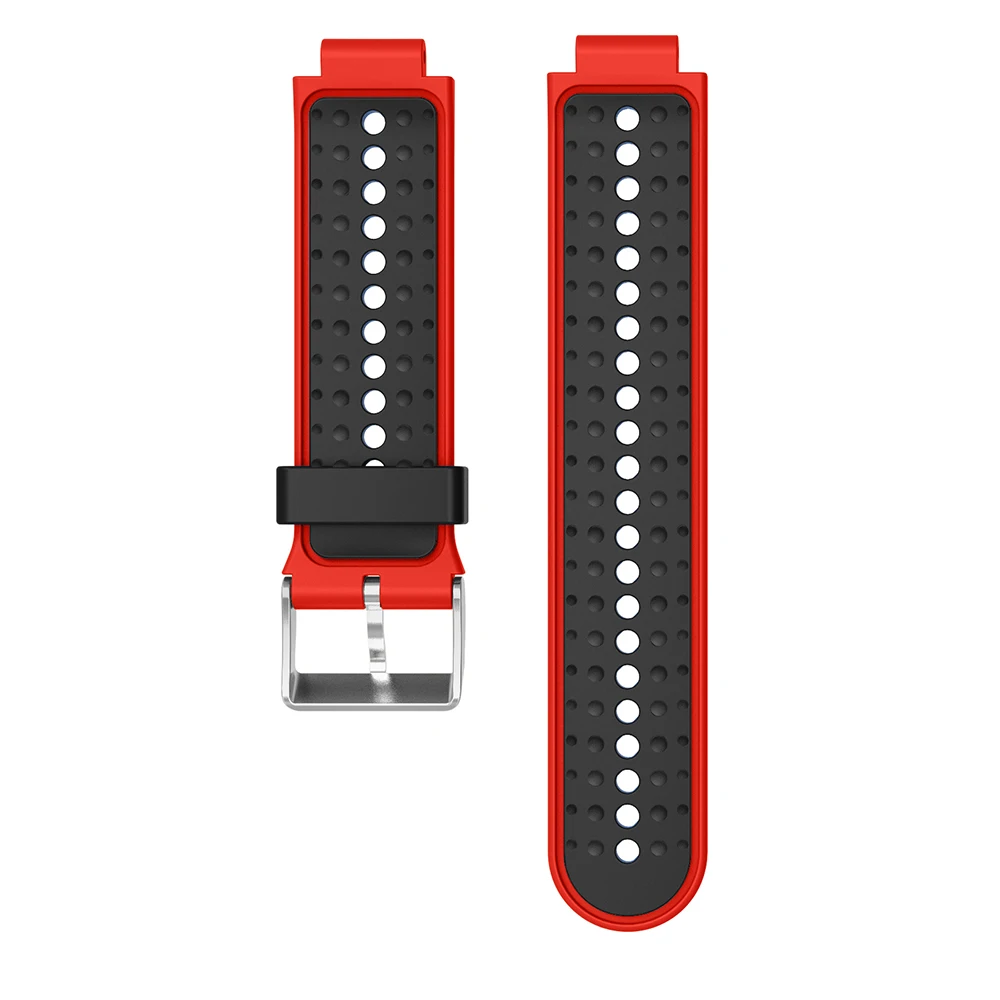 8 видов цветов силиконовый сменный ремешок для наручных часов для Garmin Forerunner 230/235/220/620/630/735 часы Спорт на открытом воздухе наручных