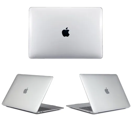 Crystal Transparent Жесткий матовый чехол для MacBook Air retina Pro 11 12 13 15 дюймов Pro 16 дюймов модель A2141 чехол - Цвет: Crystal Transparent