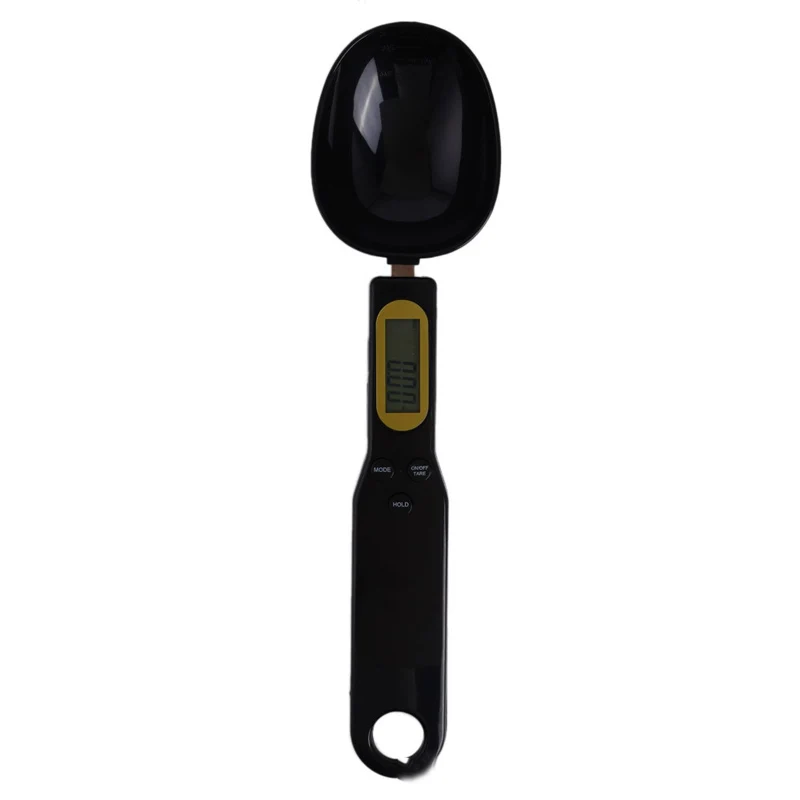 500g/0.1g Precise Digital Measuring Spoons Kitchen Measuring Spoon Gram Electronic Spoon With LCD Display Kitchen scales - Цвет: BLACK