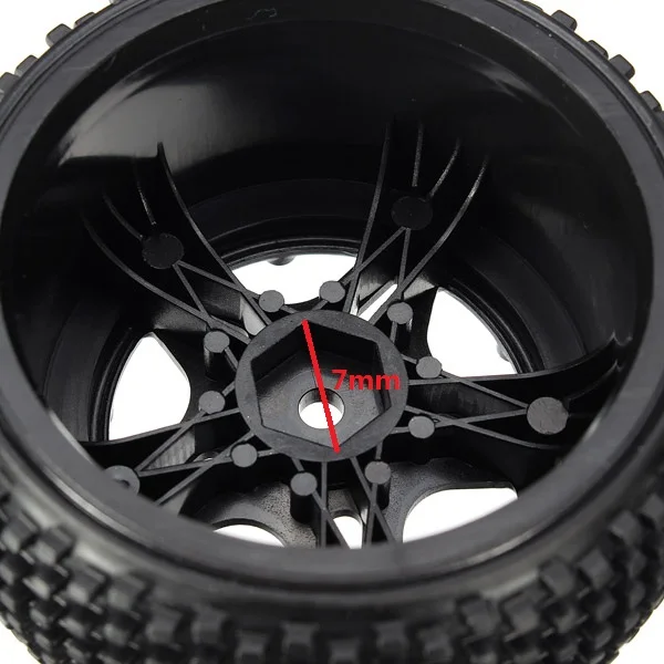 HBX часть 12039 задние колеса полный багги дюны 2шт для 1/12 RC модели Buggy Crawler 12811B |