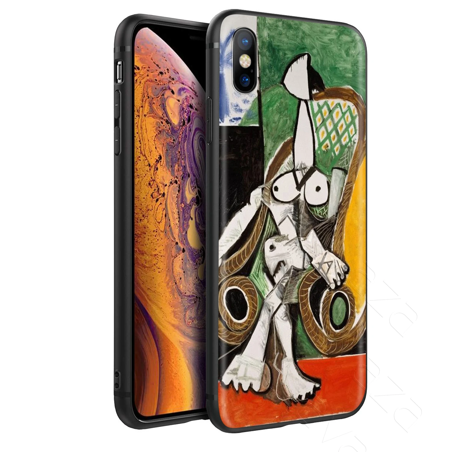 Lavaza Pablo Picasso Art Painting Case for iPhone 11 Pro XS Max XR X 8 7 6 6S Plus 5 5s se |