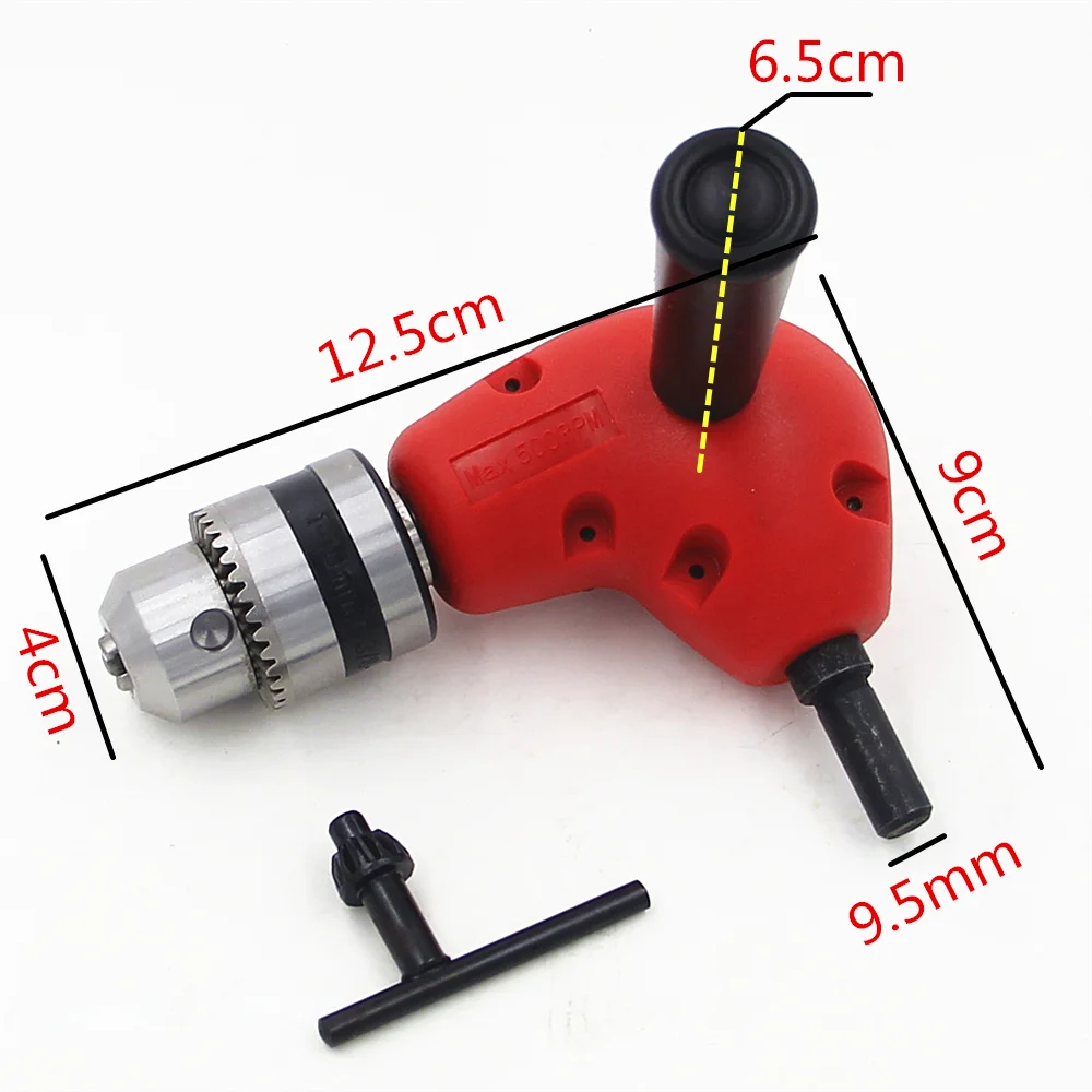 Adjustable Angle 1-10mm keyless Chuck Adapter Power Conversion Screwdriver Drill Driver Extension Tool With key | Инструменты