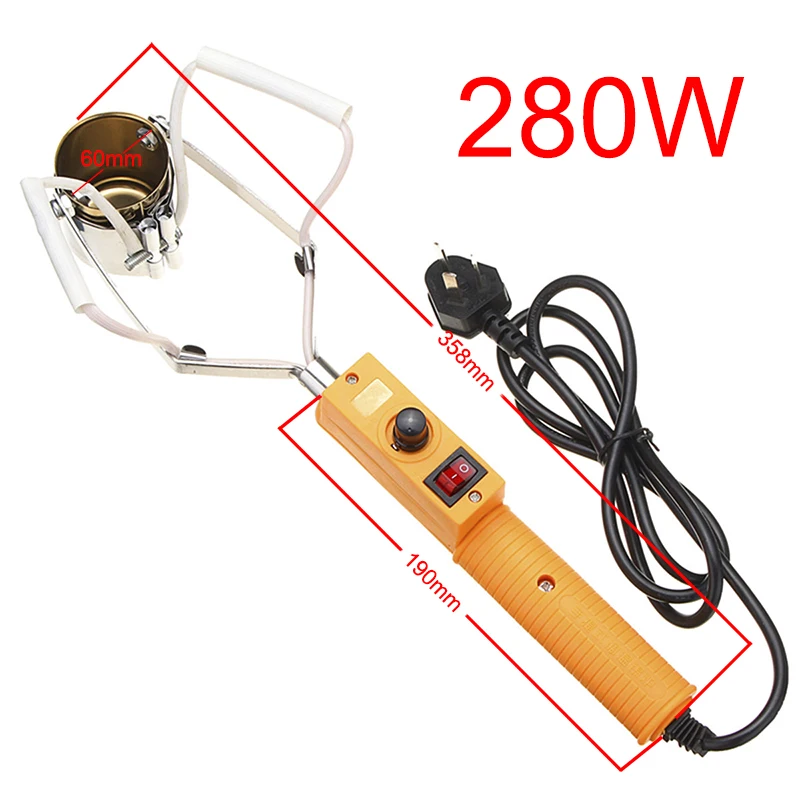 AC 220 V-250 V 180 W/280 W электрическая портативная печь для припоя для литья головок свинца олова Индия 150-450 градусов
