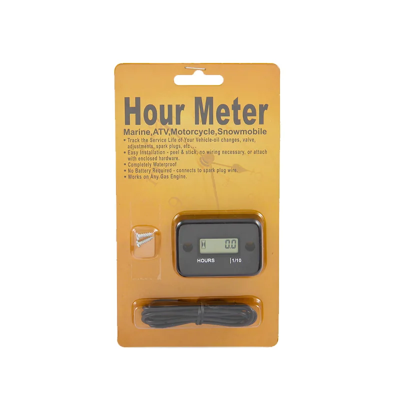 Бесплатная доставка цифровой счетчик часов для бензиновых двигателей снегоход
