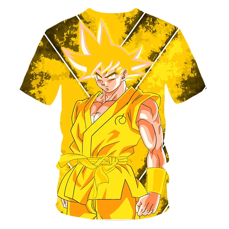 Новинка, Мужская 3D футболка, Dragon Ball Z Ultra Instinct Goku Super Saiyan God Blue, летняя футболка с принтом "Вегета", размер 6XL