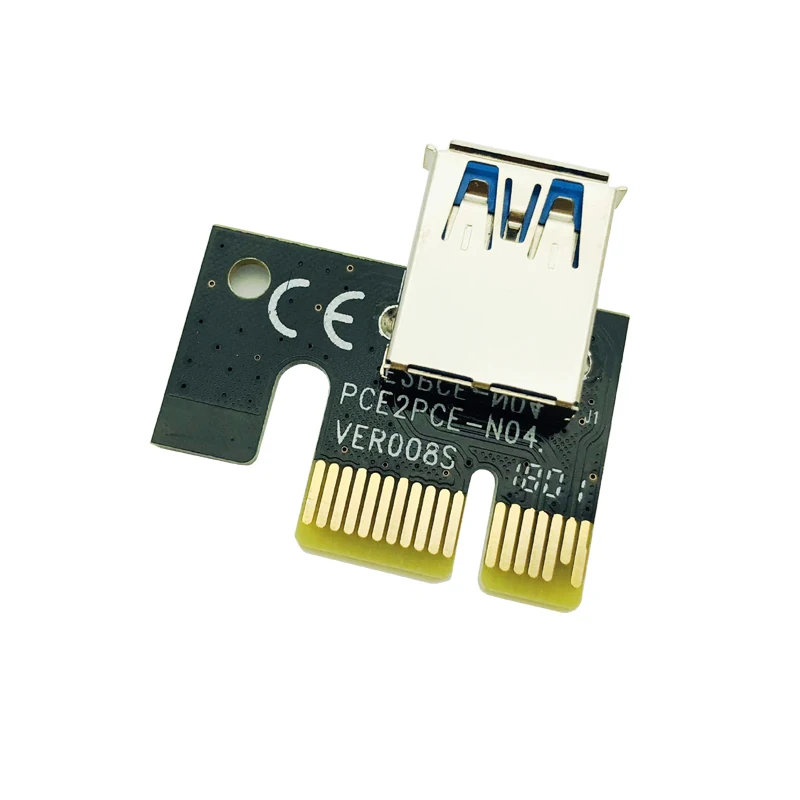 Расширитель PCIe 009s PCI E 1x к 16x 60 см USB 3 0 кабель SATA 6Pin 4pin molex стояк силовой проводки