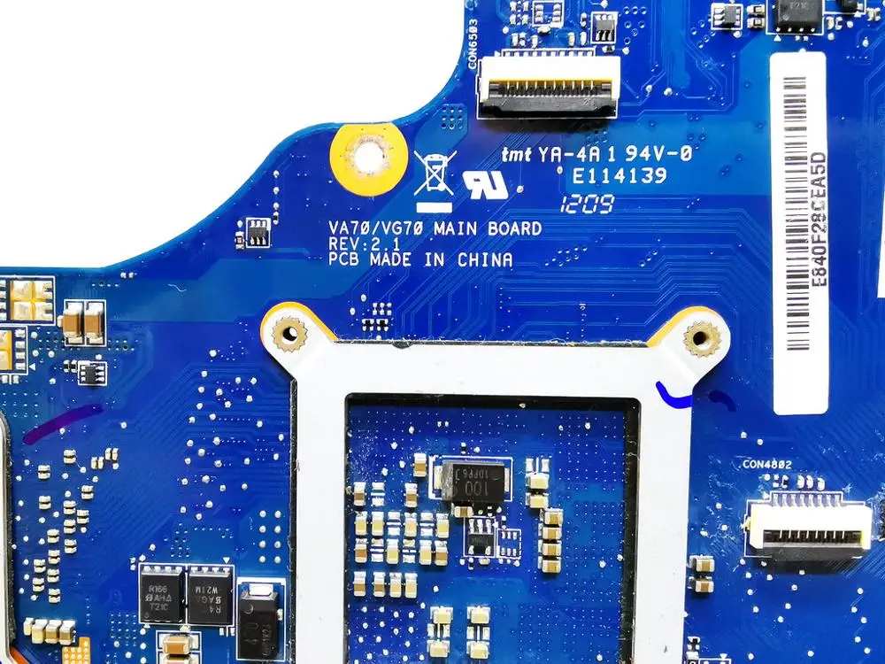 Оригинальный Для ACER V3 771G Материнская плата ноутбука 771 GT630M 1 ГБ VA70 VG70 REV 2