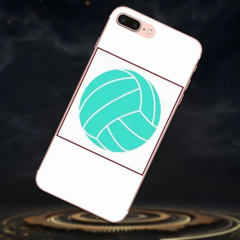 Volleyball Logo Blue-green TPU Fashion Cell Case For Galaxy J1 J2 J3 J330 J4 J5 J6 J7 J730 J8 2015 2016 2017 2018 mini Pro | Мобильные