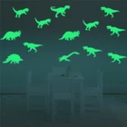 9 шт., флуоресцентные игрушки в виде динозавров